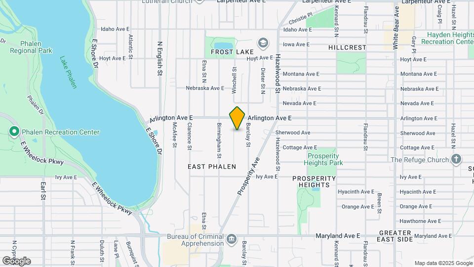 1408 Winchell St, Unit 2 Map and Location Details