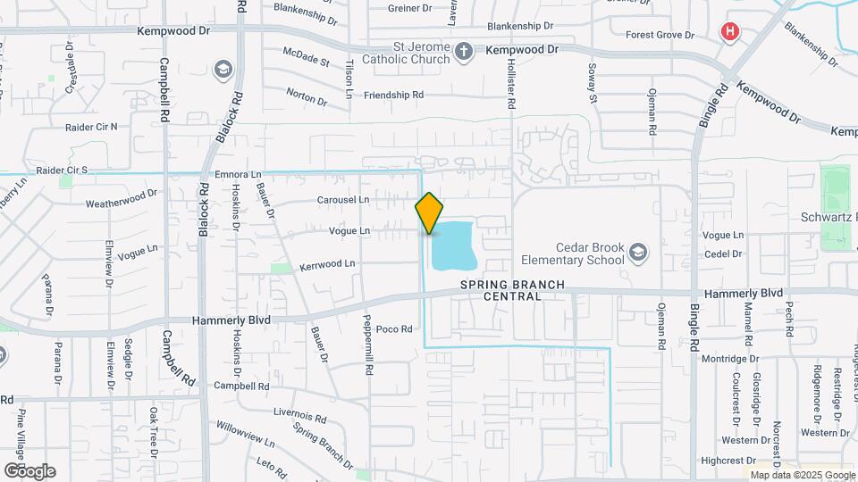 2202 Lakeshore Edge Dr Map and Location Details