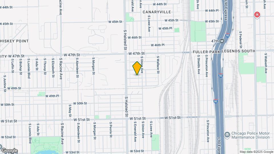 714 W 48th Pl Mapa y Detalles de la Ubicación