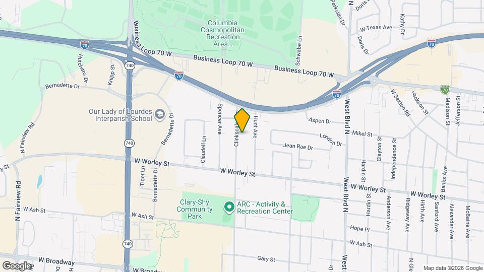 710-712-712 Clinkscales Rd Map and Location Details