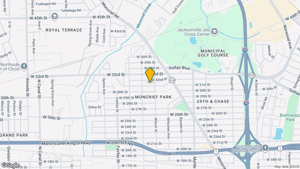 1559 W 31st St Map and Location Details