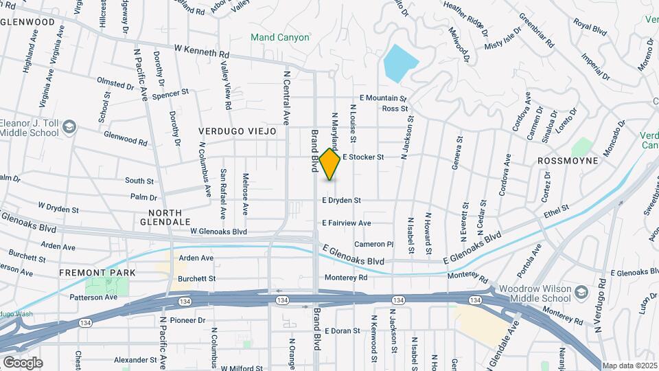 1117 N Maryland Ave Mapa y Detalles de la Ubicación