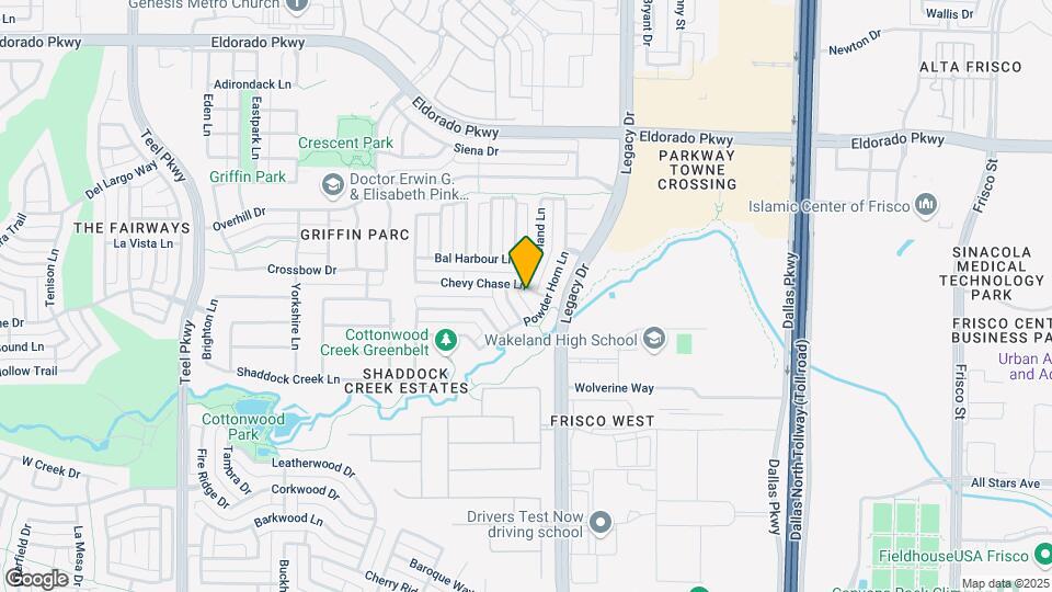 4429 Chevy Chase Ln Map and Location Details