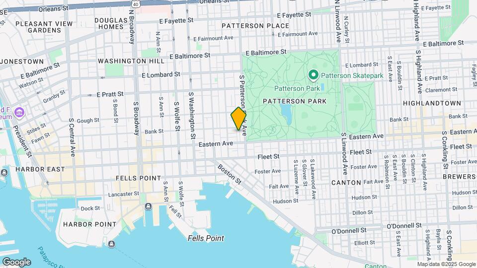 411 S Madeira St Map and Location Details