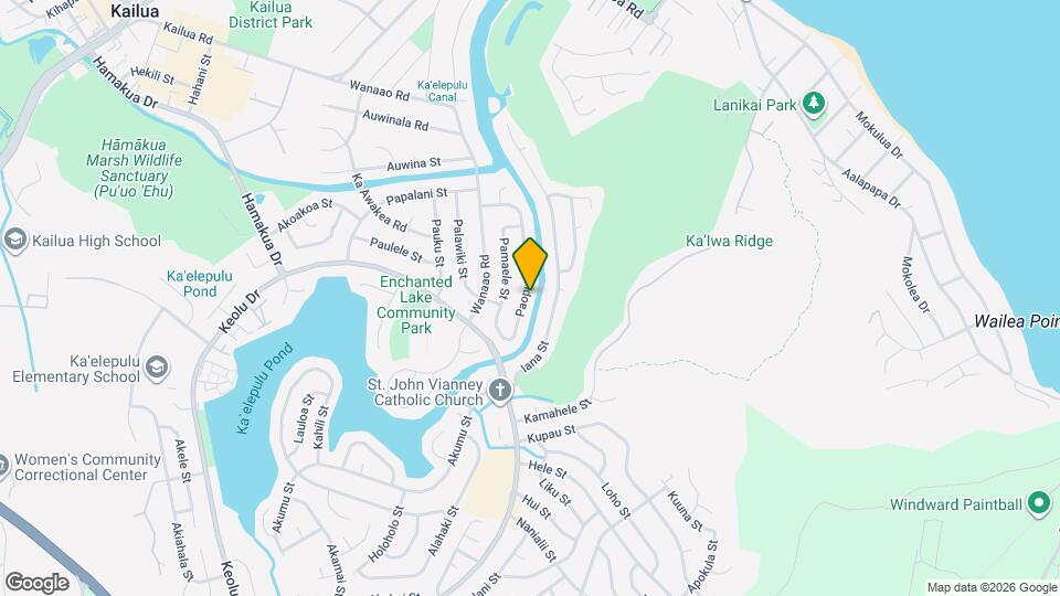 647 Paopua Lp Map and Location Details