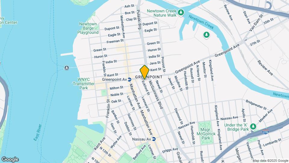 320 Eckford St Map and Location Details
