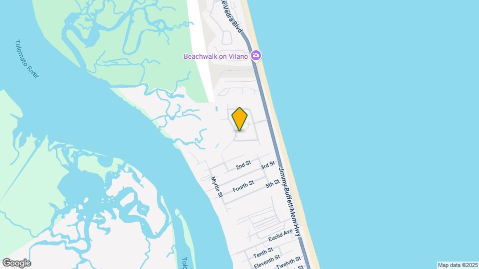 3601 Windjammer Ln Map and Location Details
