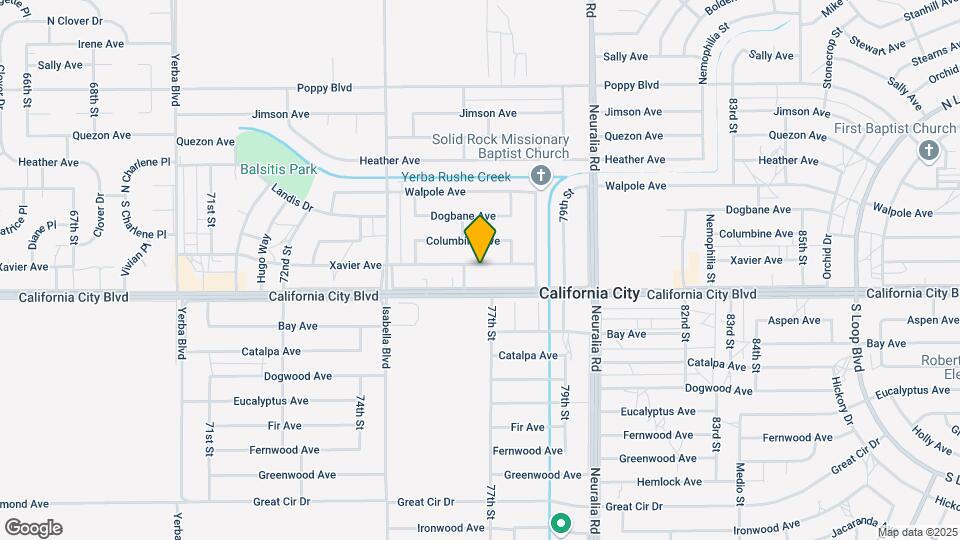 7712 Xavier Ave Mapa y Detalles de la Ubicación