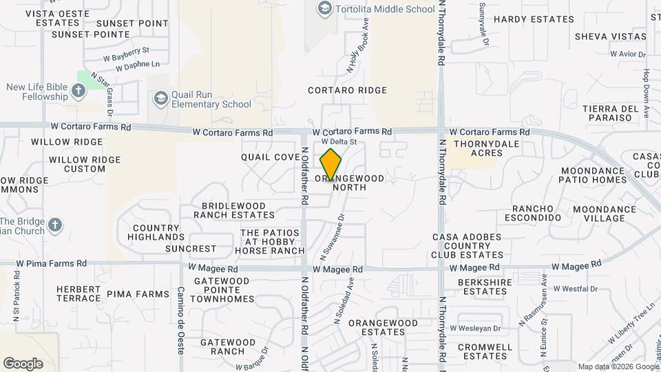 4113 W Julep St Map and Location Details