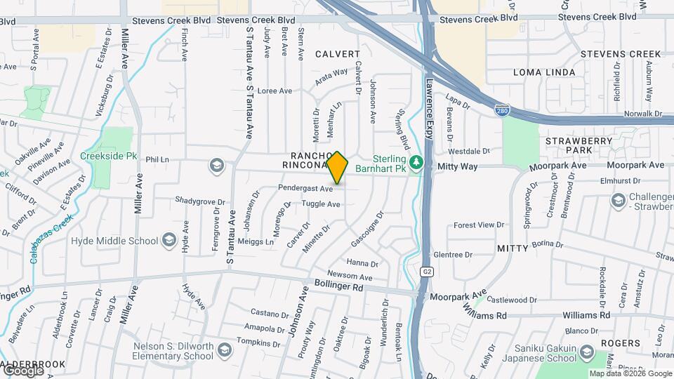 18812 Pendergast Ave Mapa y Detalles de la Ubicación