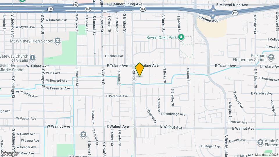 1340 S Santa Fe St Map and Location Details