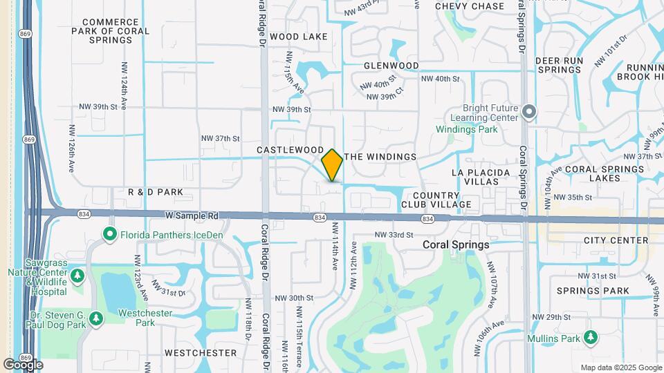 11429 NW 35th St Map and Location Details