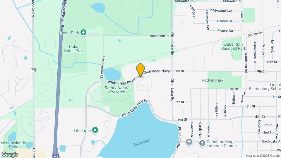 Birch Lake Townhomes Map and Location Details