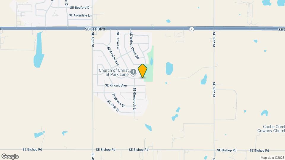 5011 SE Avalon Ave Map and Location Details