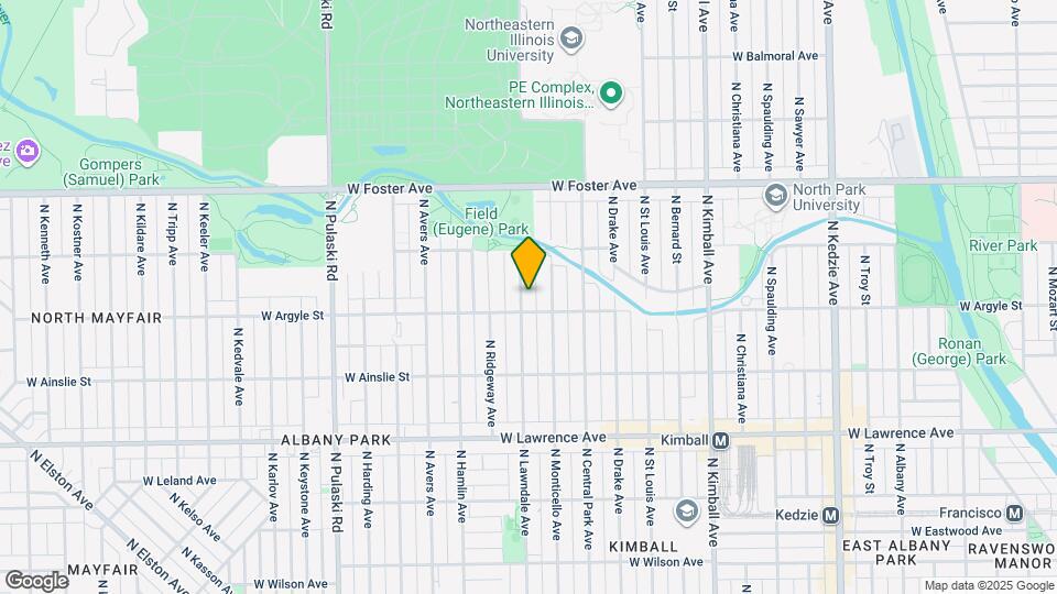 5011 N Lawndale Ave, Unit 2 Map and Location Details