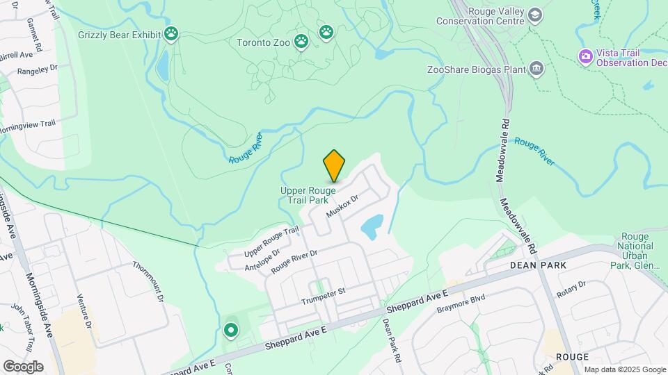 38 Meandering Trail Map and Location Details