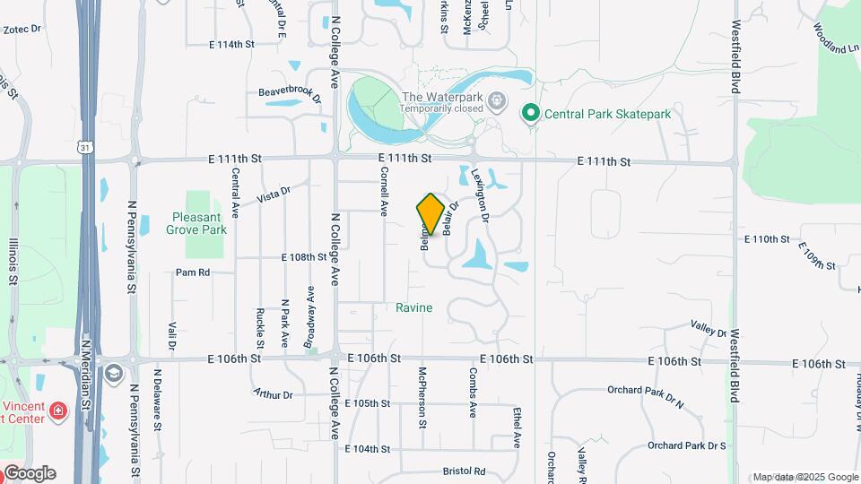 10765 Belmont Cir Map and Location Details