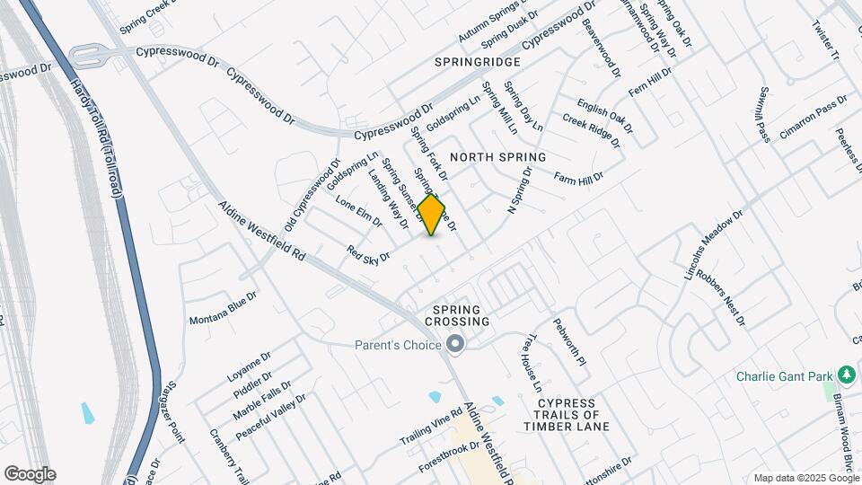 23923 Spring Elms Dr Map and Location Details