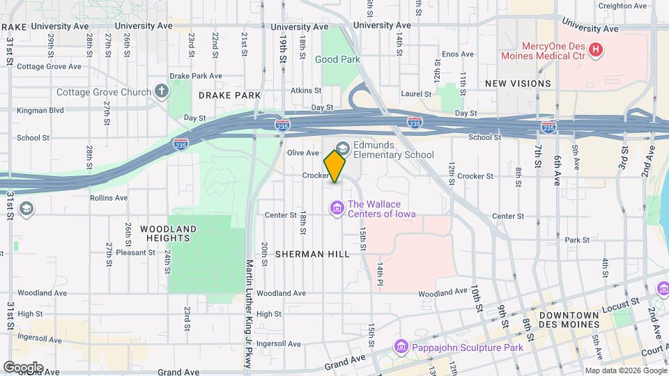 840 16th St Map and Location Details