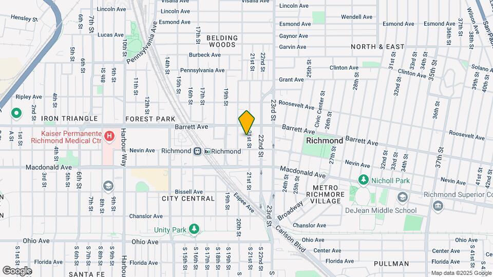 433 21st St Mapa y Detalles de la Ubicación