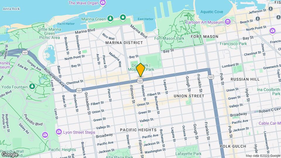 2000 Lombard St Map and Location Details