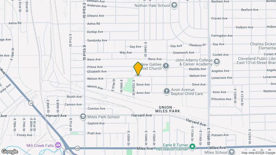 10214 Nelson Ave Mapa y Detalles de la Ubicación