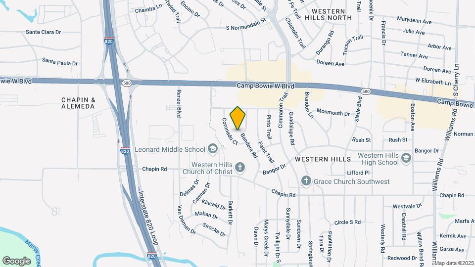 3490 Bandera Rd Map and Location Details