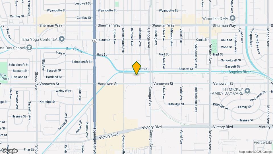 6820 Remmet Ave Map and Location Details