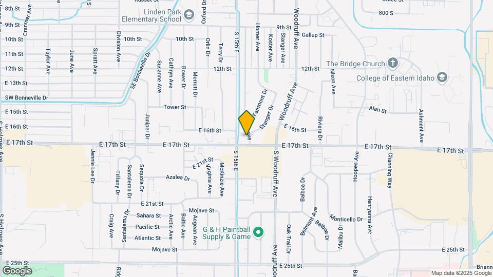 1652 Austin Ave Map and Location Details