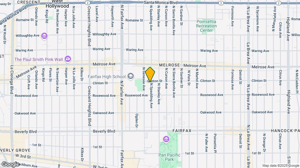 543 N Spaulding Ave Map and Location Details