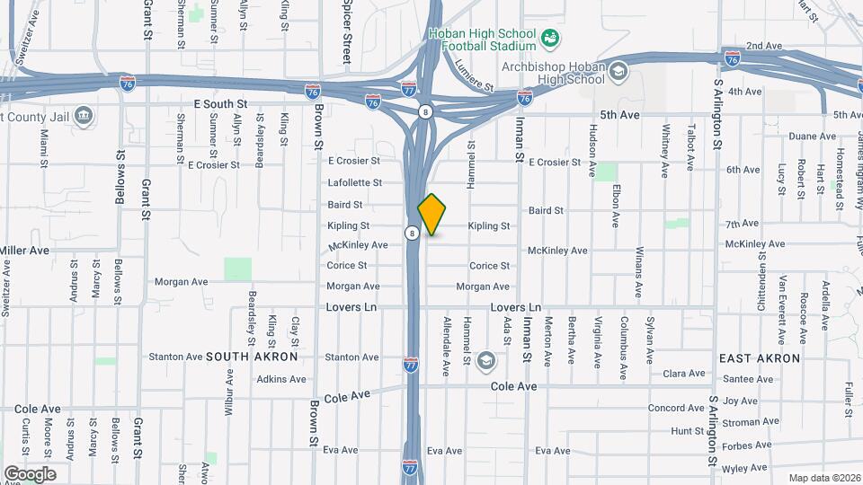 669 McKinley Ave Mapa y Detalles de la Ubicación