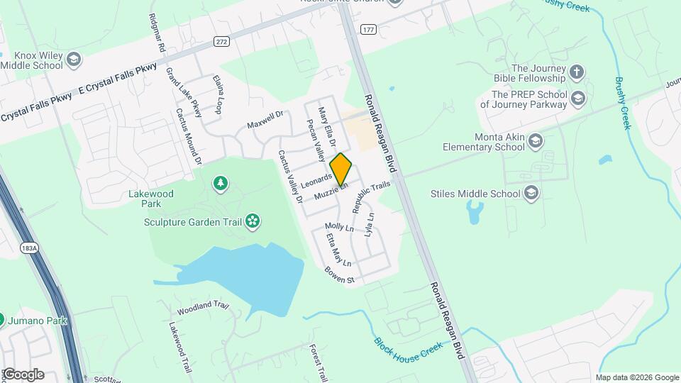 2232 Jake Pickle Pass Map and Location Details