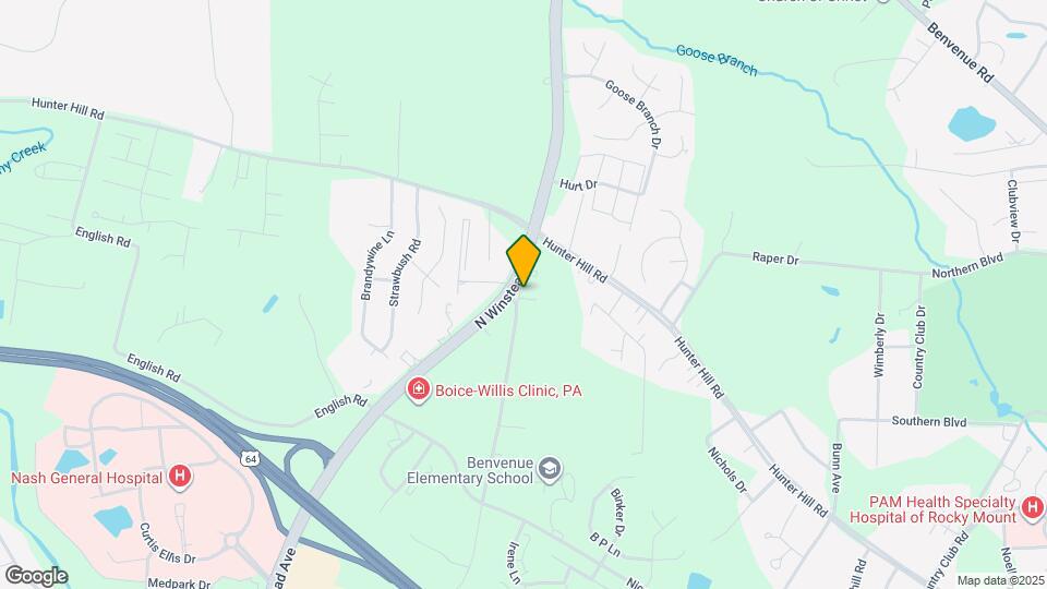 1109 N Winstead Ave Map and Location Details