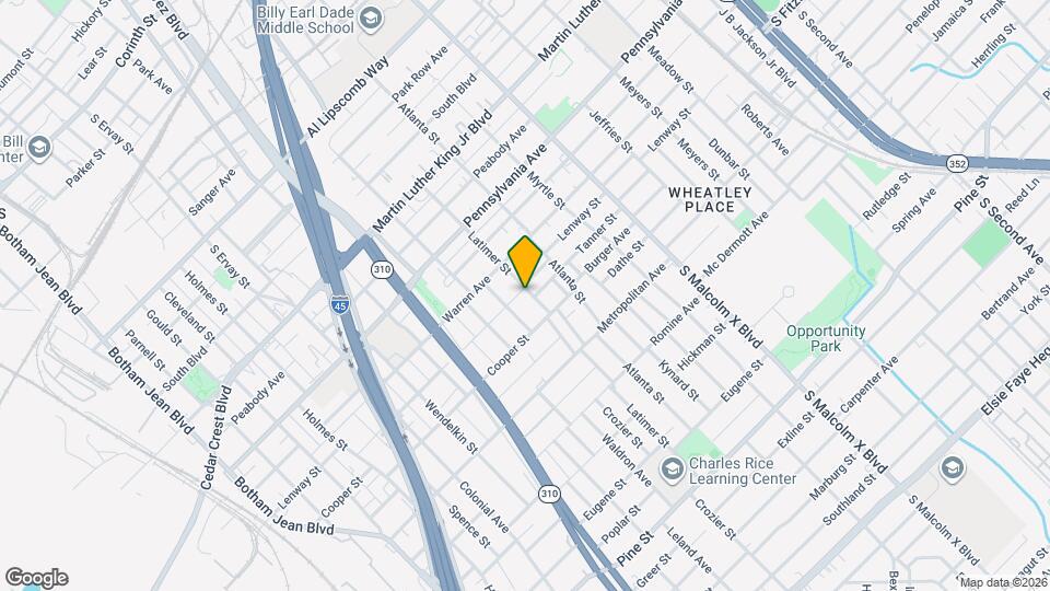 3501 Latimer St Map and Location Details