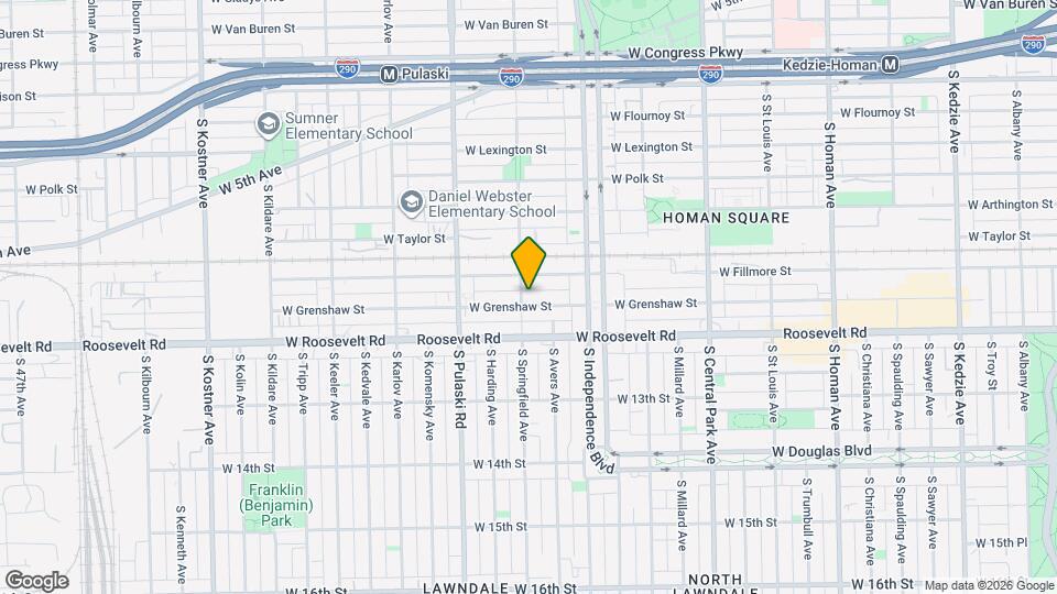 3858 W Grenshaw St, Unit 3858 Grenshaw Map and Location Details