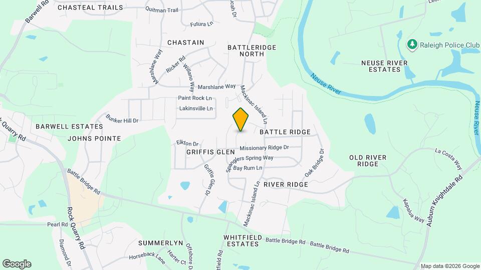 3709 Chancellorsville Ct Mapa y Detalles de la Ubicación