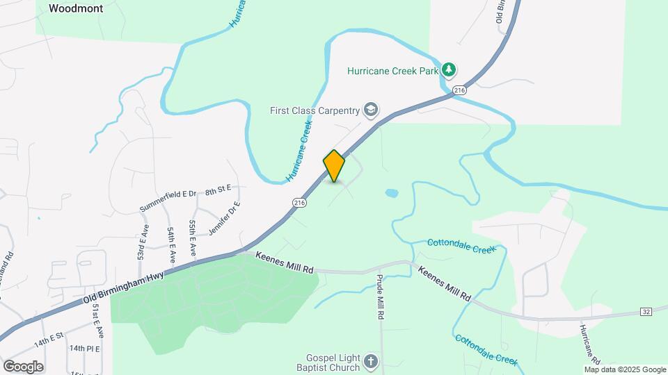 6208 Green Acres Ln Map and Location Details