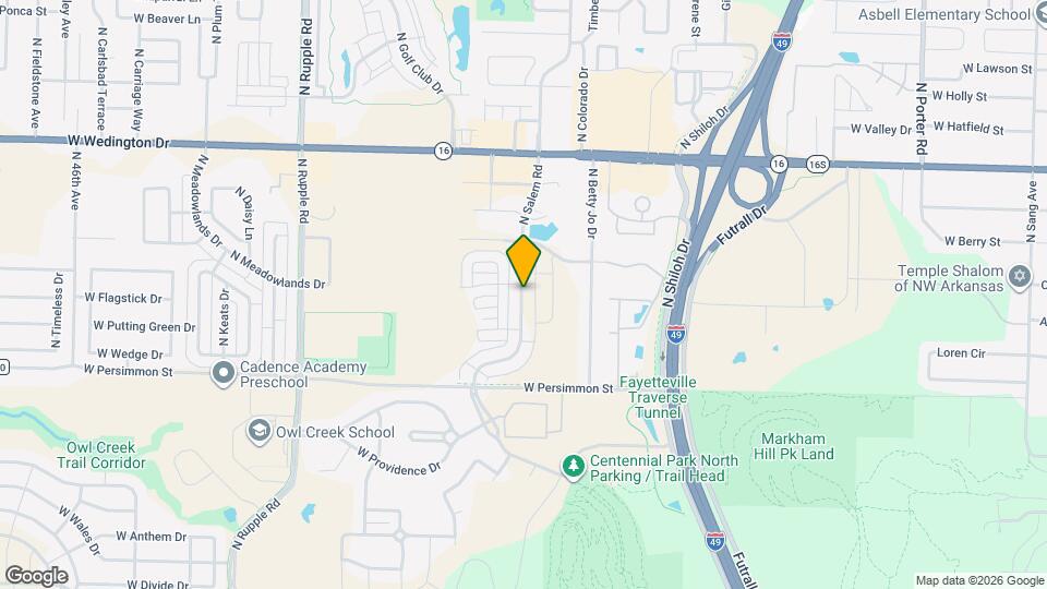 712 N Salem Rd Map and Location Details