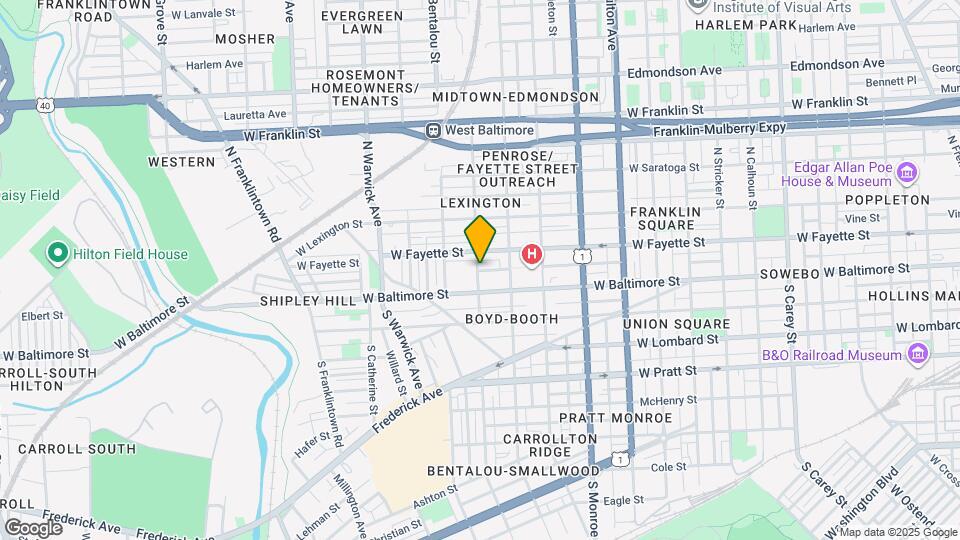 19 N Smallwood St Map and Location Details