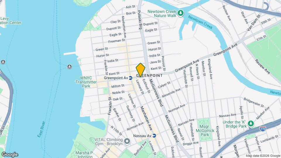 177 Greenpoint Ave Map and Location Details
