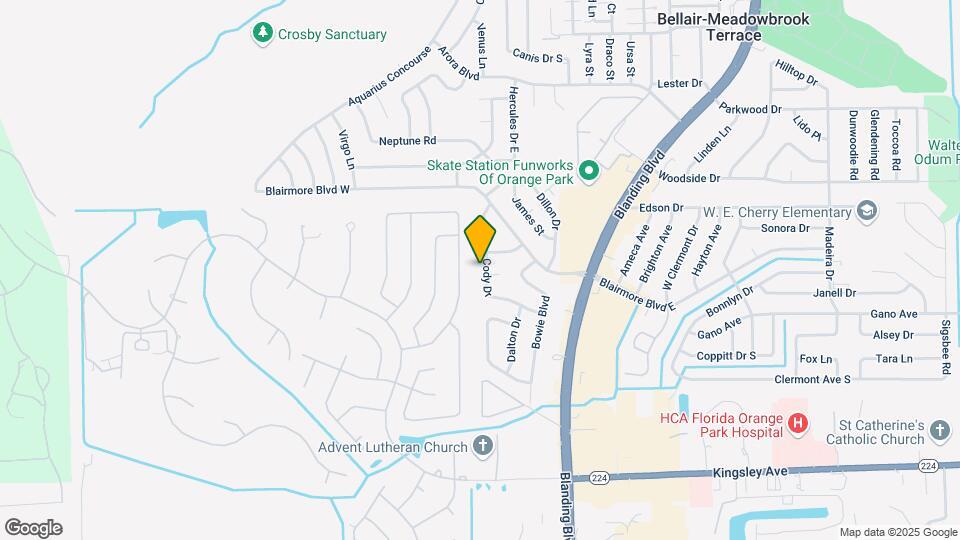 517 Cody Dr Map and Location Details