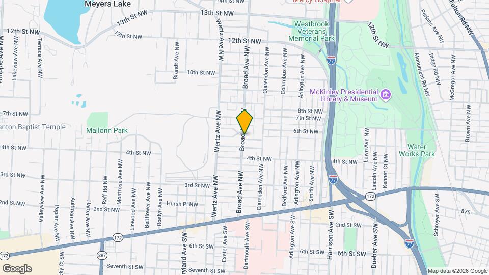 520 Broad Ave NW Map and Location Details