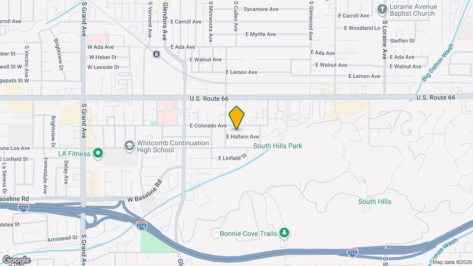 427 E Haltern Ave Map and Location Details