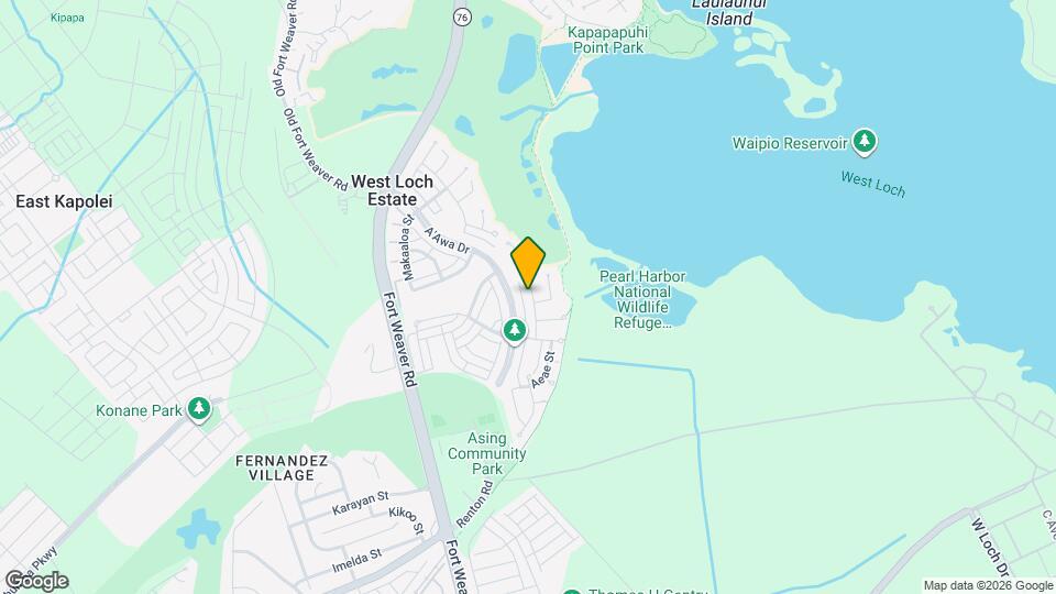 91-1034-1034 Aipo'Ola St Map and Location Details