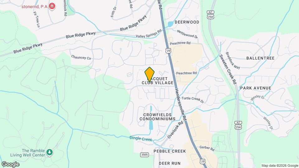 26 Racquet Club Rd Map and Location Details