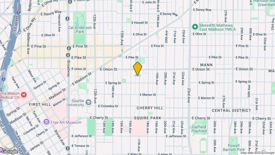 1115 17th Ave Map and Location Details