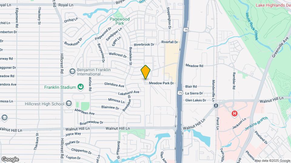 7705 Meadow Park Dr Map and Location Details