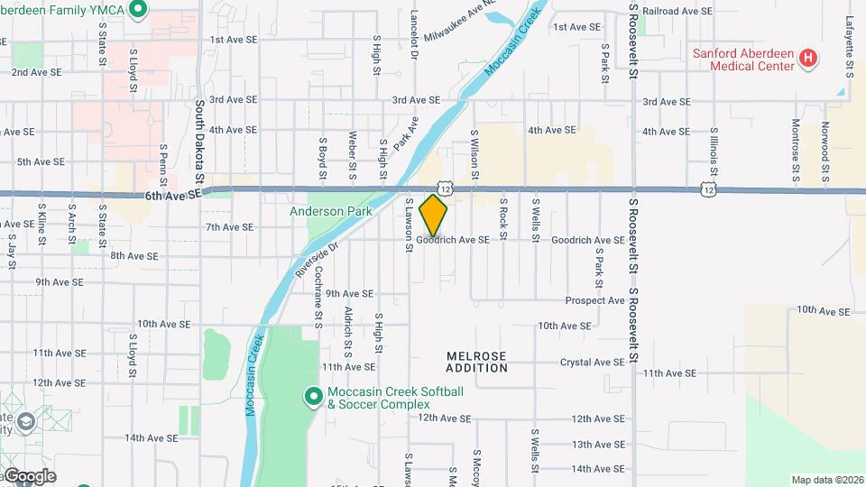 802 S Merton St Map and Location Details