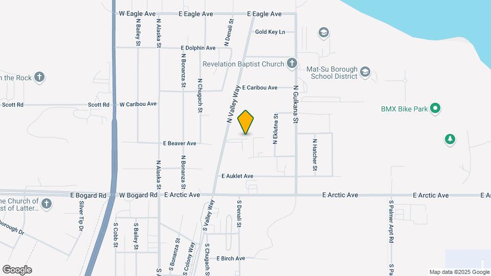305 N Valley Way Map and Location Details