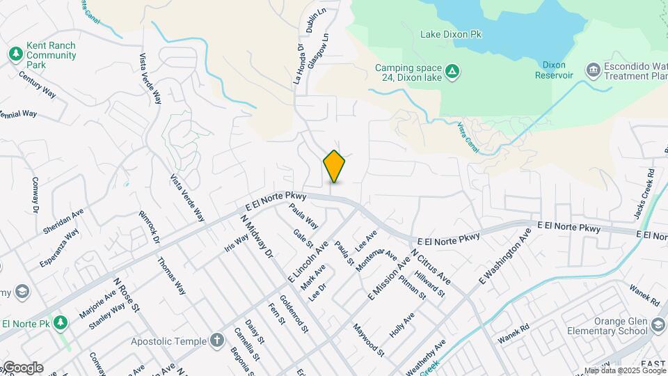 1124 La Honda Dr Map and Location Details